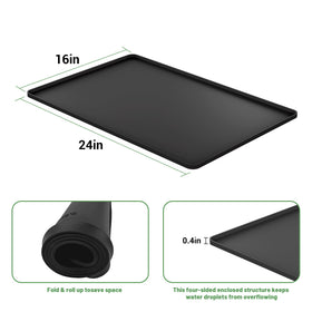 WZGUSXN coffee mat-bar-countertop protects surfaces and cleans easily.