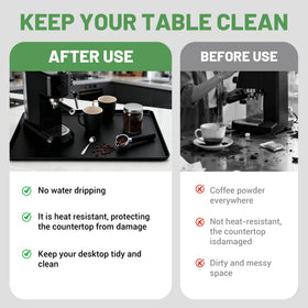 WZGUSXN coffee mat-under-sink-protection shields cabinetry from moisture.