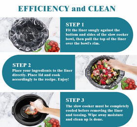 WZHSBSAQ dual-liner setup enables cooking two dishes simultaneously.
