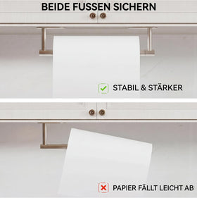 WZKALY dual-installation kit keeps towel holder secure