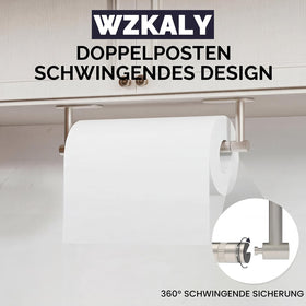 WZKALY SUS304 stainless steel towel holder resists humidity