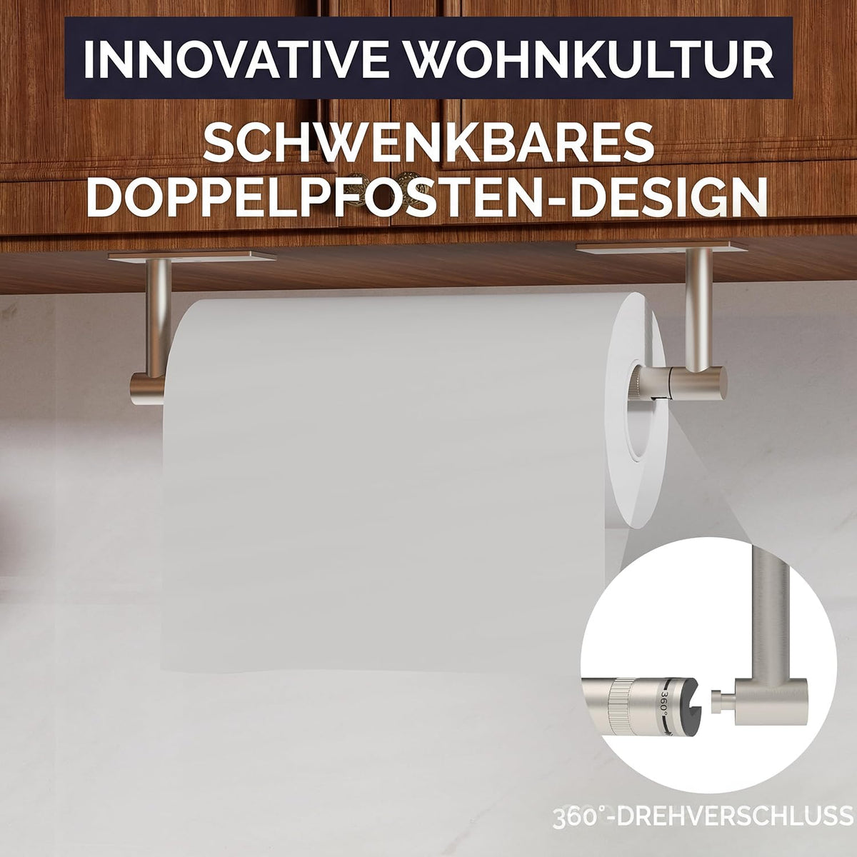 WZKALY SUS304 stainless steel towel holder resists rust.