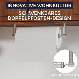 WZKALY SUS304 stainless steel towel holder resists rust.
