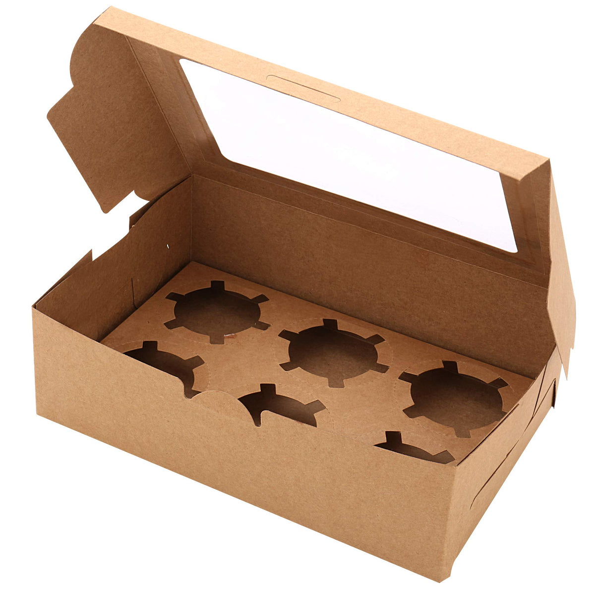 WZRAXJ brown kraft box crafted from durable food-grade paperboard