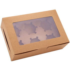WZRAXJ cupcake boxes easy to assemble for quick packaging