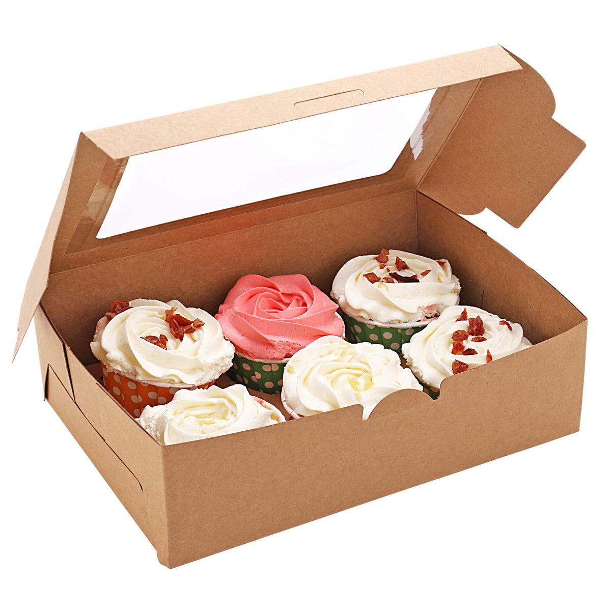 WZRAXJ packaging ideal for bakery items like cookies and muffins