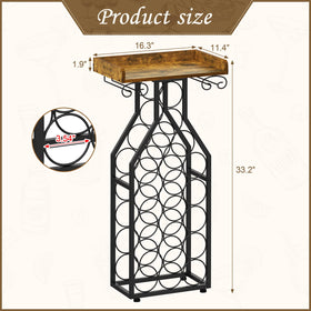 X-cosrack 19-bottle storage capacity for collections
