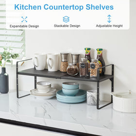 X-cosrack 30 lb capacity shelves safely hold heavier items