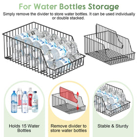 X-cosrack versatile can storage holds soda and food cans with neat organization.