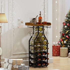 X-cosrack six glass hanging supports within reach