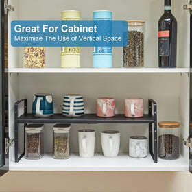 X-cosrack heavy-duty shelf supports up to 30 lbs.