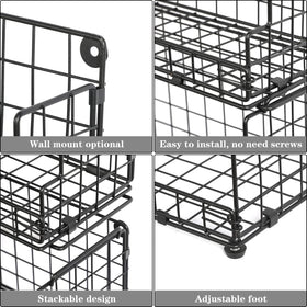 X-cosrack kitchen pantry storage for decluttering counters and shelves.