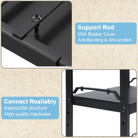 X-cosrack small cupboard top organizer maximizes compact storage.
