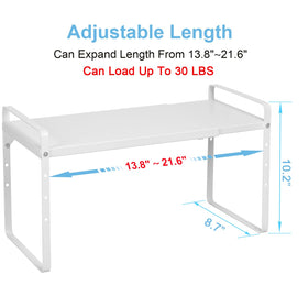 X-cosrack stackable shelves demonstrating efficient vertical storage