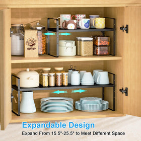 X-cosrack sturdy metal shelves with back stiffeners for reliability
