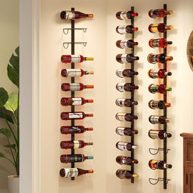X-cosrack doubles as towel rack for practical kitchen organization.