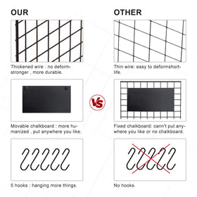 X-cosrack can be hung or placed on countertops for flexible setup.