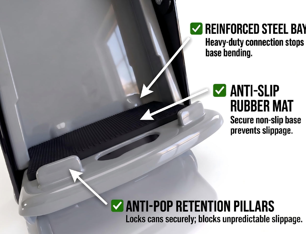 X5MPLXPMX heavy-duty 4.3-inch handle grip reduces fatigue during use.