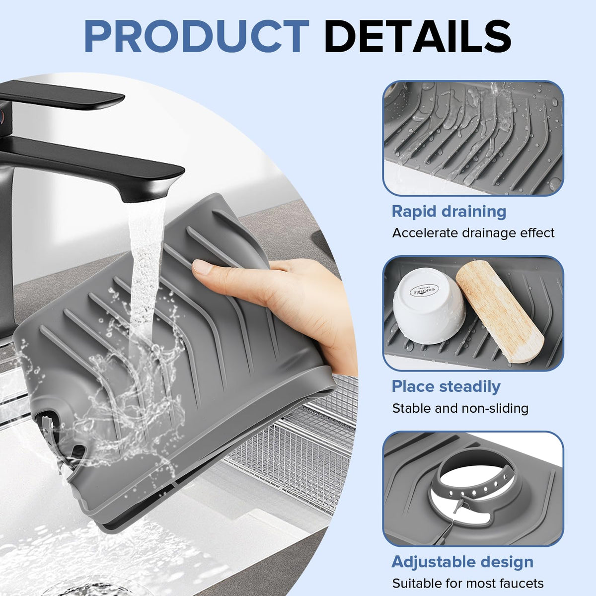 XAUXAGL compact design saves counter space in any kitchen