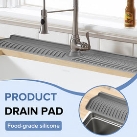 XAUXAGL multi-functional mat doubles as soap holder and drying surface