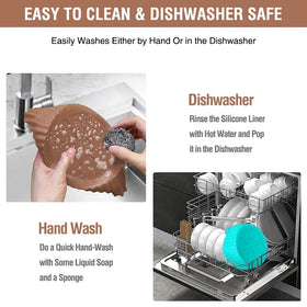 Xabzhzn COSORI 4qt liner provides reusable parchment alternative