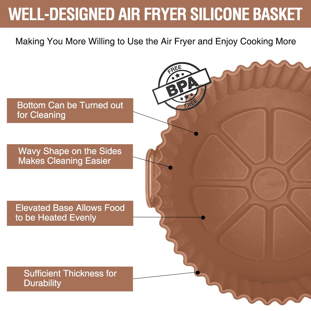 Xabzhzn dishwasher-safe liner for quick post-cook cleanup