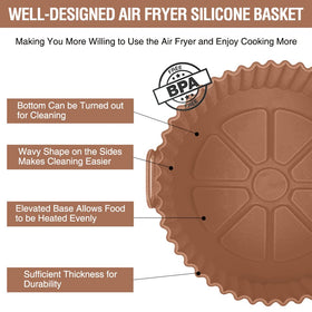 Xabzhzn dishwasher-safe liner for quick post-cook cleanup