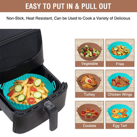 Xabzhzn Gourmia 4qt liner keeps fryer clean and grease-free