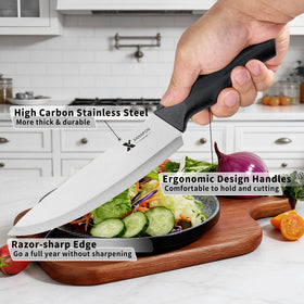 XANAPON ergonomic non-slip handles providing comfortable control