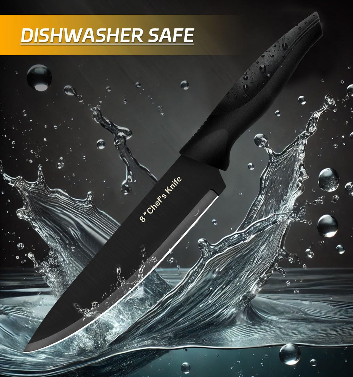 XANAPON 7.5-inch slicing knife for versatile cuts.