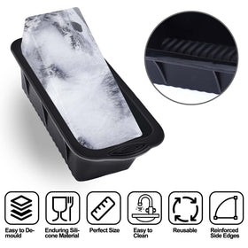 XANGNIER dishwasher-safe silicone mold for easy cleaning and reuse.