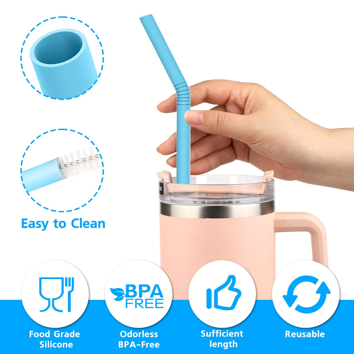 XANGNIER pastel colors distinguish drinks and reduce waste.