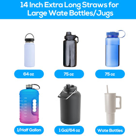 XANGNIER silicone straw BPA-free and odorless for pure taste.