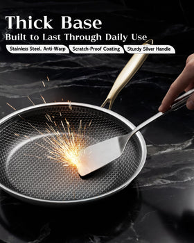 XBM dishwasher-safe pan for easy cleanup after cooking