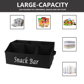 Xbopetda versatile organizer for condiments, tea bags, and instant packs.