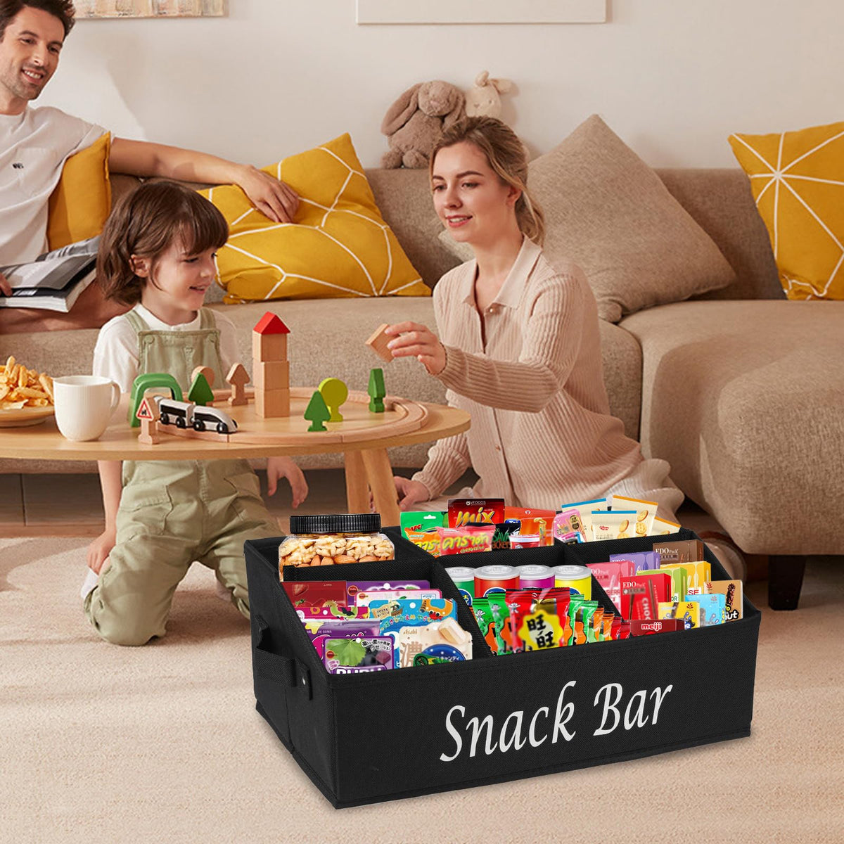 Xbopetda side handles emphasize portable snack station.