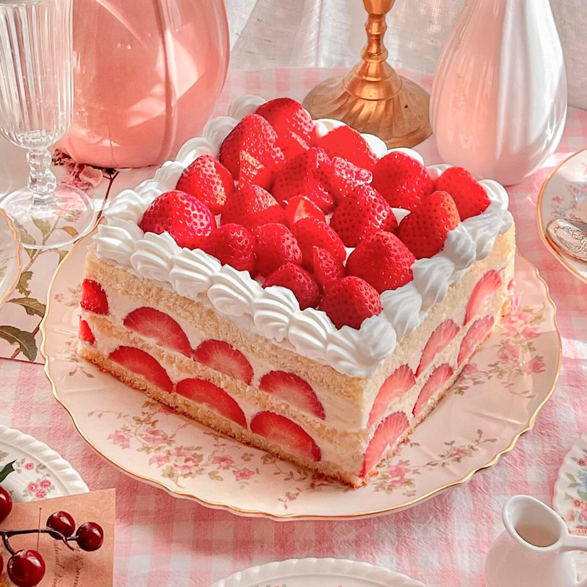 Xcake Lcook strawberry mold for soaps and candles as gifts.