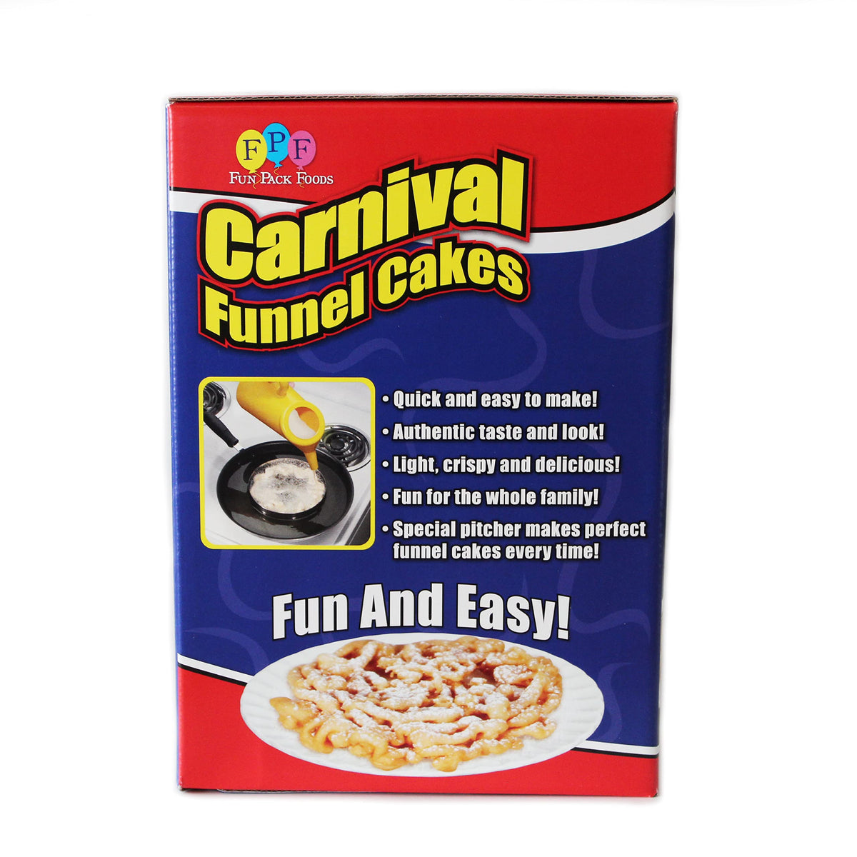 Xcell International carnival funnel cakes plated for sharing with family