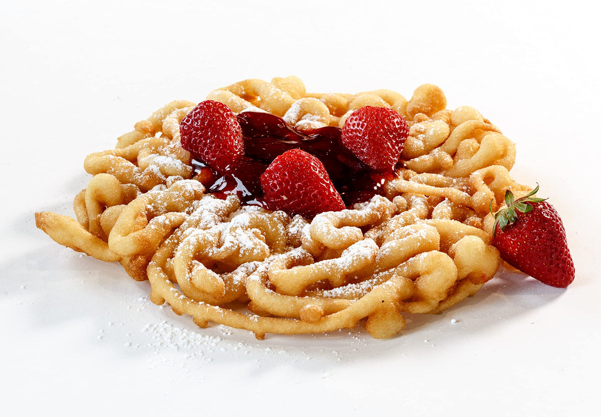 Xcell International funnel cake fry ring sizzling batter for even cooking