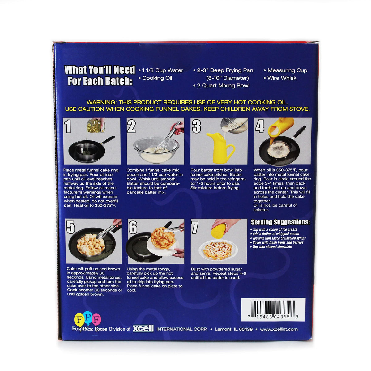 Xcell International Fun Pack Foods tongs ready to flip and serve
