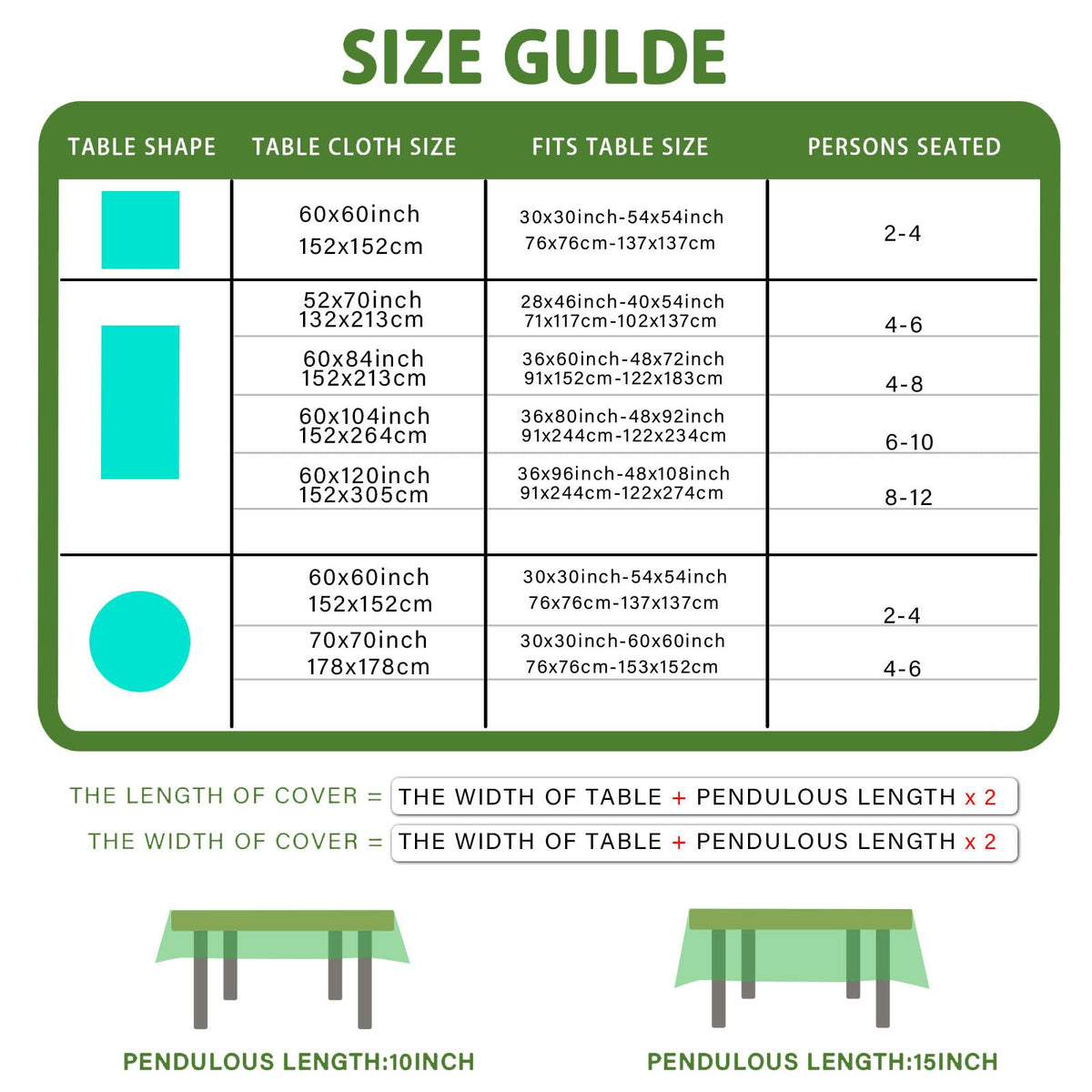 XCHI easy-clean tablecloth supports quick cleanup after meals and events