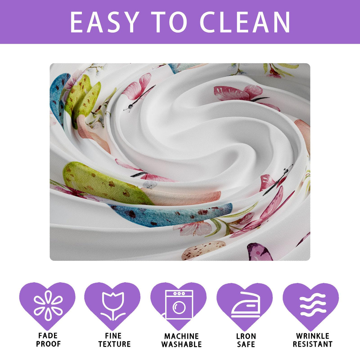 Elegant watercolor XCHI tablecloth suitable for indoor or outdoor use