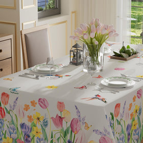 XCHI tablecloth enhances casual and formal settings with versatile decor
