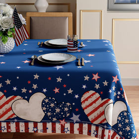 XCHI stripe-stars-heart design close-up, ideal for celebrations and photos.