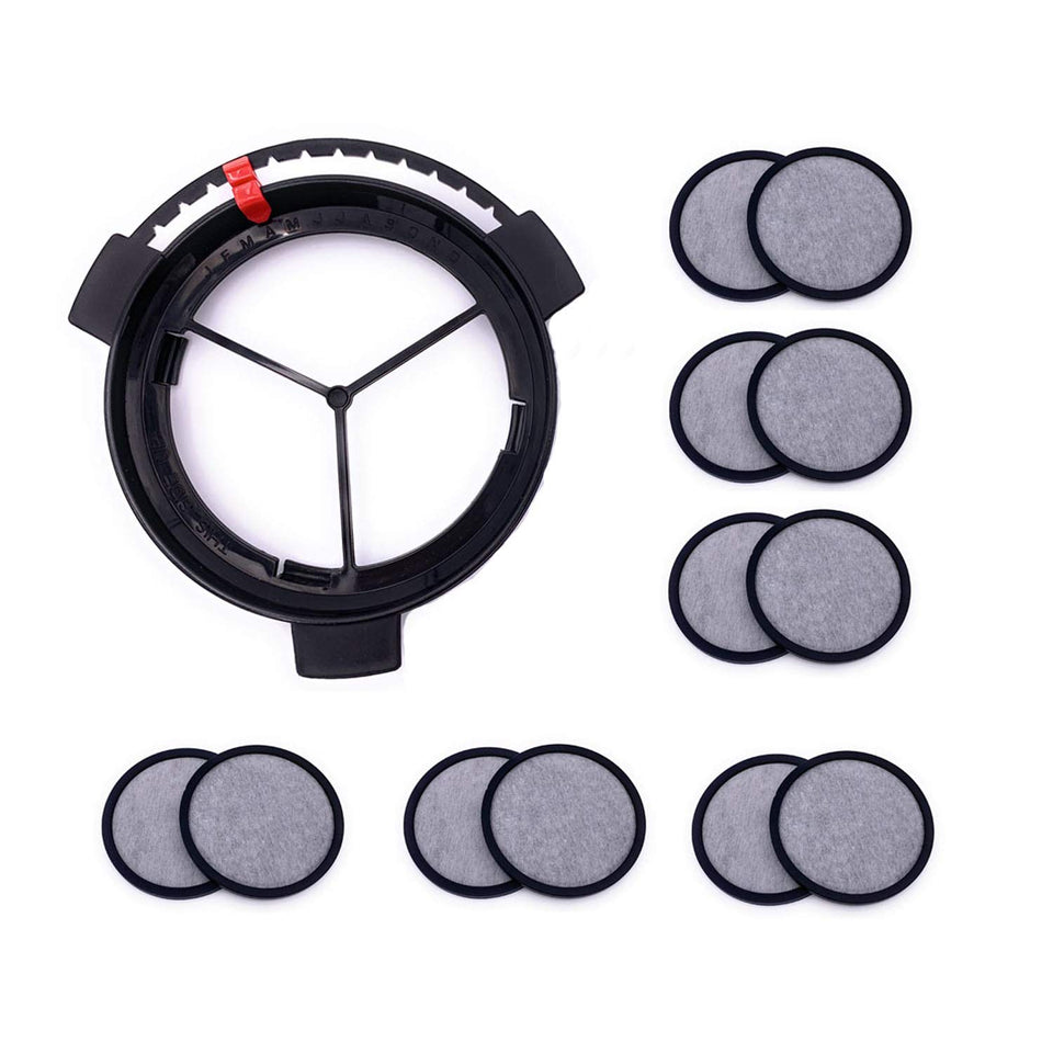 Xcivi replacement filter disk frame for Mr. Coffee improves water clarity