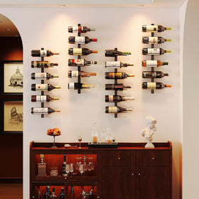 Detachable 3-pack bottle holders illustrating flexible expansion for collections