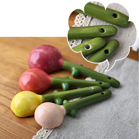 XDONEF flower spoons set makes a charming gift for bakers and homemakers