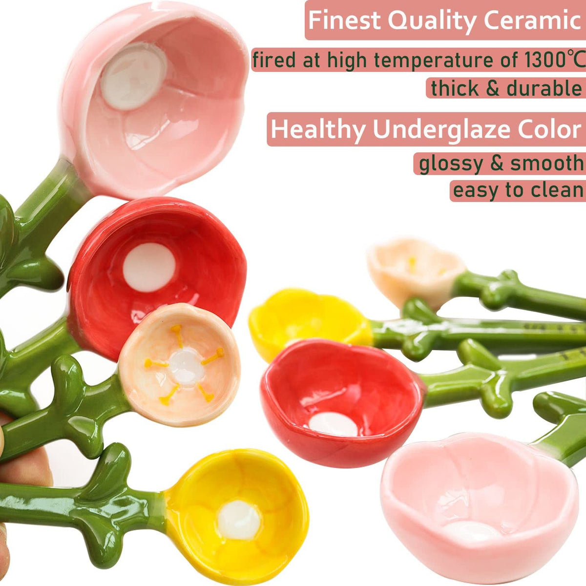 XDONEF spoons nested in pot illustrate easy kitchen organization