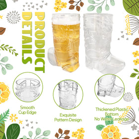 Xeehwb reusable cowgirl party decorations; cute shot glasses for events.