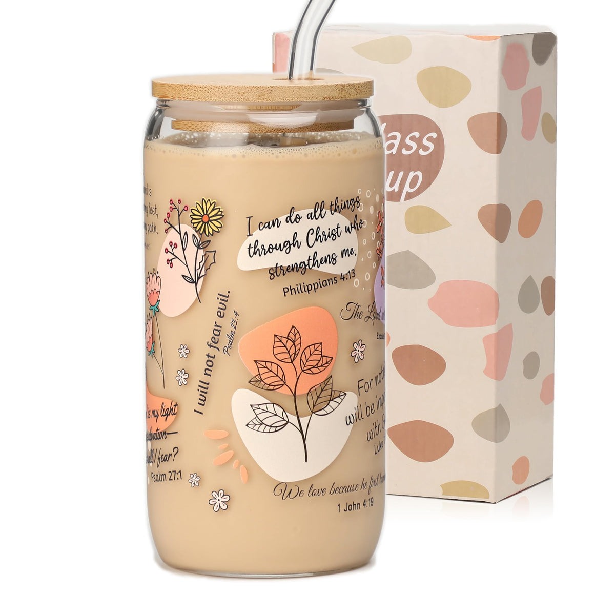 Xelewooz Bible Verse Coffee Mug 16oz with inspiring message for daily devotion